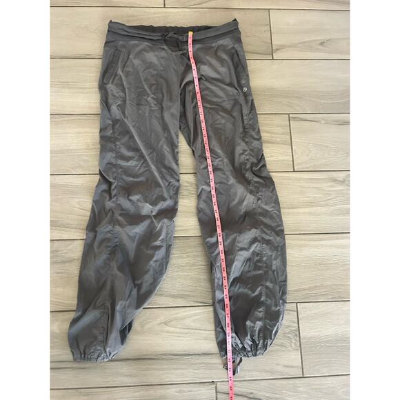 Lululemon Pants Womens Size 12 Gray Dance Studio Unlined LW5573S Wide Leg - Picture 4 of 5